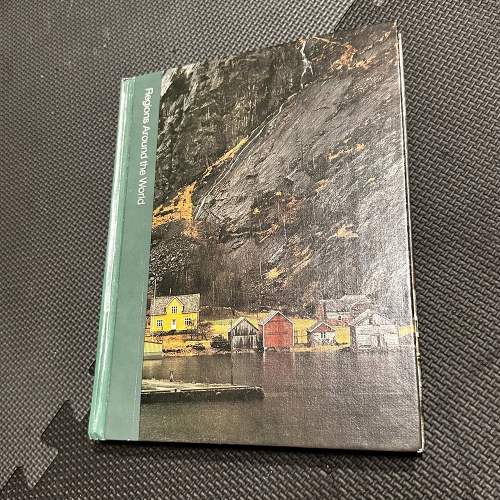 Regions Around the World 1976 Hardcover Textbook Review Copy Pentagon Provenance